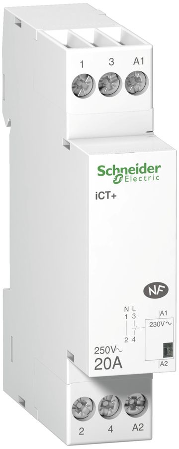 Hochleistungschütz Schneider Electric 20A CT+1S