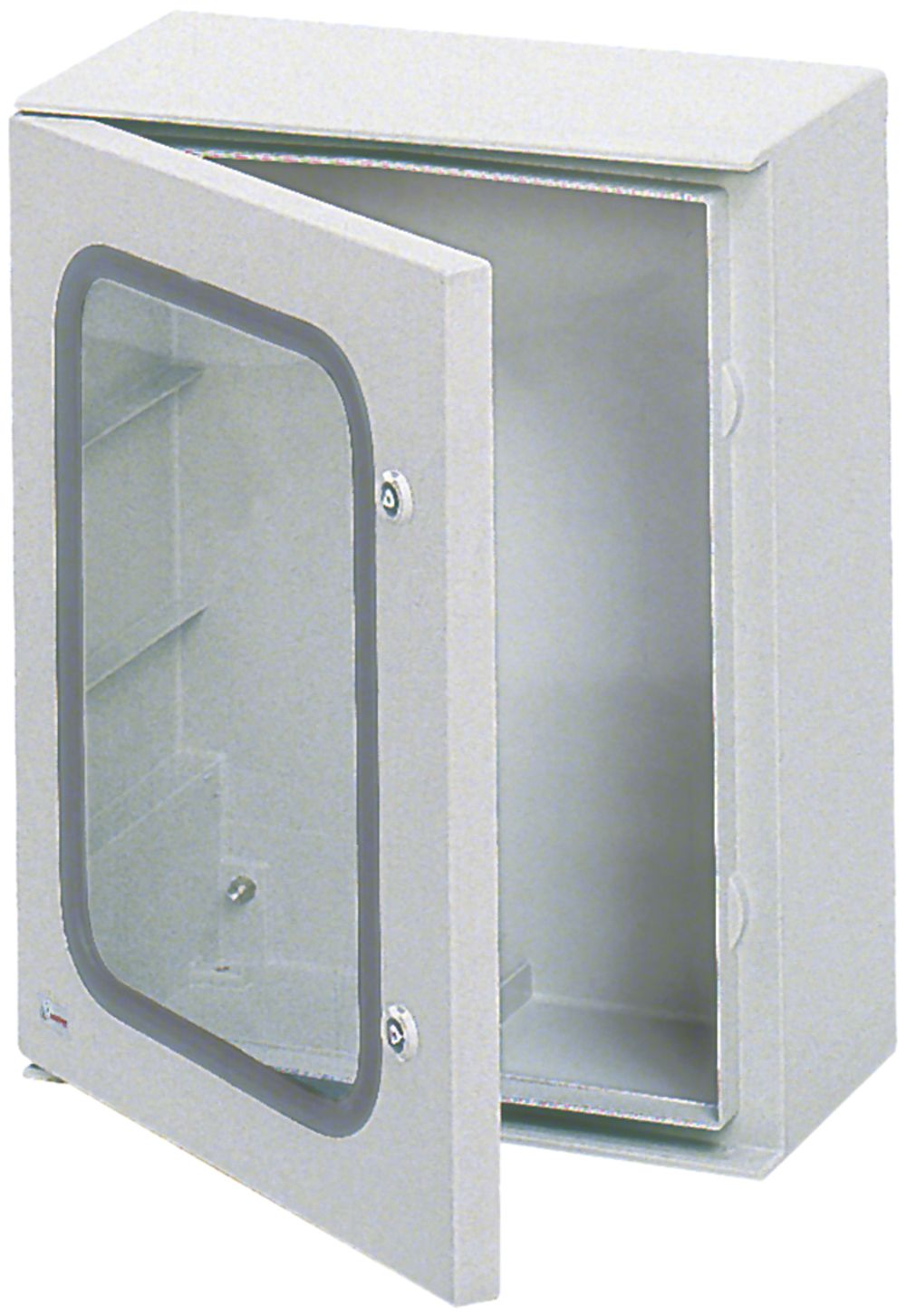 Coffret AP Hager Orion.Plus polyester 500×650×250mm IP65 SKII grc porte vitrée