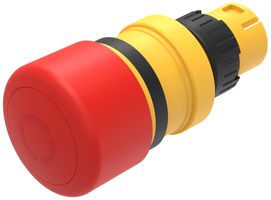 Tasto arresto emergenza INS EAO61 iscrizione: frecce