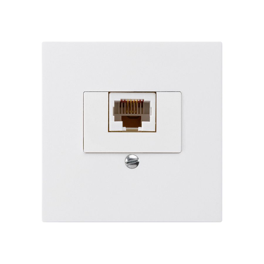 Einsatz zu Anschlussdose kallysto 1×RJ45u weiss
