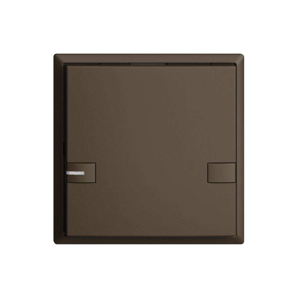 UP-Universaltaster 1×2T EDIZIOdue coffee mit LED