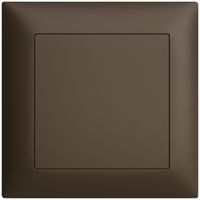 UP-Blindabdeckung EDIZIOdue coffee, ohne Zentrumsschraube