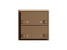 UP-Taster ZEP Universaldimmer Szene 1K/2T EDIZIOdue coffee