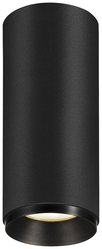 LED-Deckenleuchte SLV NUMINOS S DALI 11W 1020lm 3000K 36° Ø65×162mm schwarz