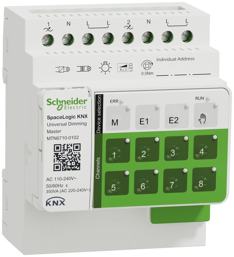 Master Dimmer universale KNX Schneider Electric 2 volte 16A