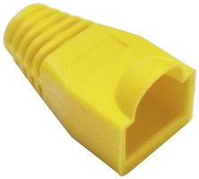 Manchon anti-pliage FANTON pour fiche à sertir RJ45 jaune 10 pièces en sachet