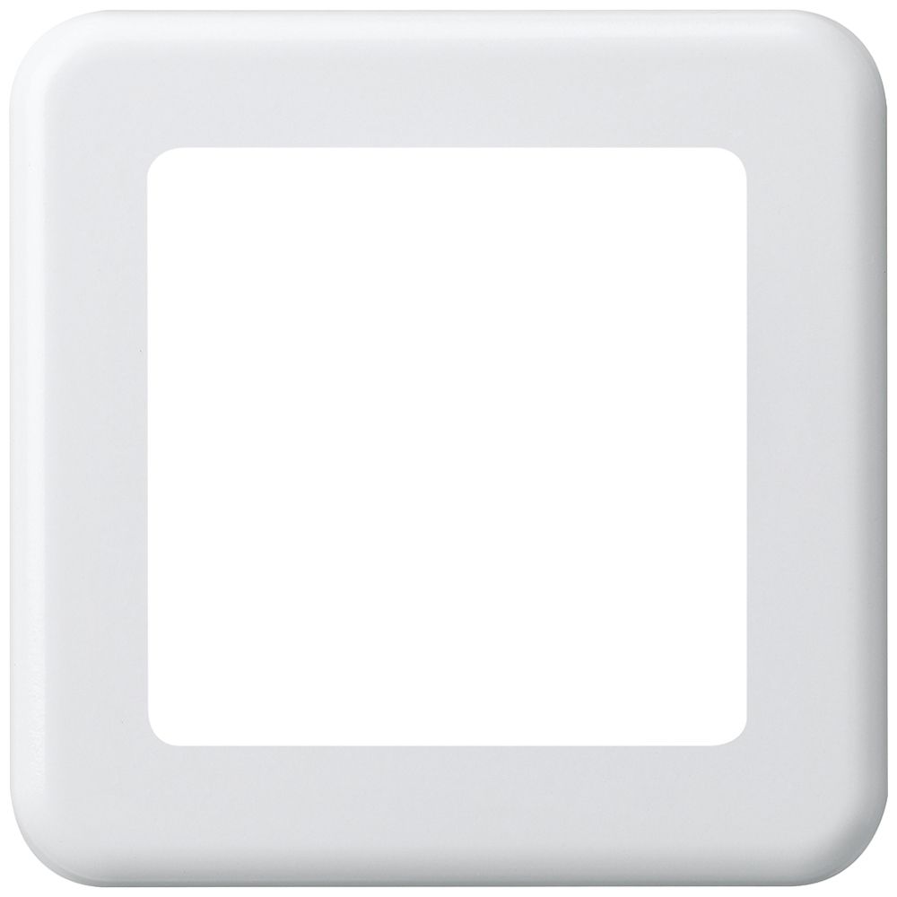 UP-Abdeckplatte 1×1 Hager basico 1×systo weiss