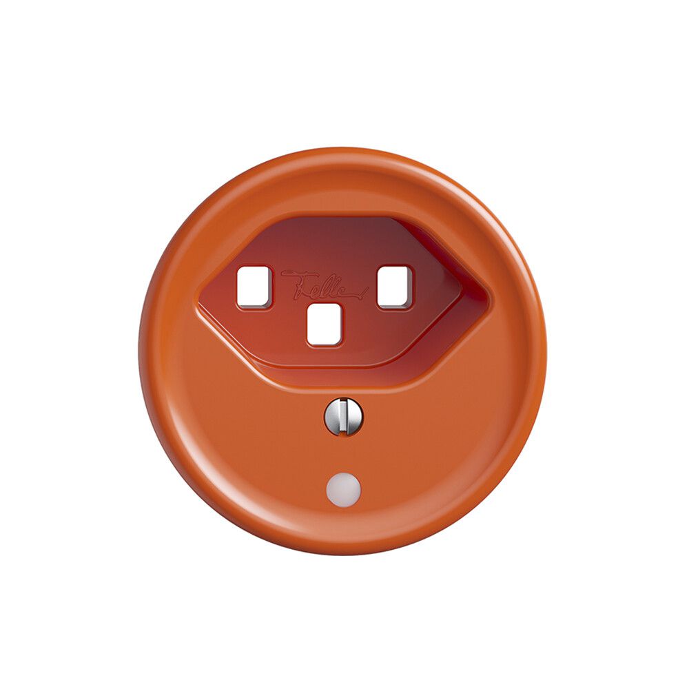 Disque frontal STANDARDdue 1×T23 a.lentille frontale, orange