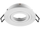Cadre d'encastrement SLV NEW TRIA 75 aluminium Ø93×26mm blanc