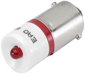 Single-LED BA9s 24VAC/DC 15mA für EAO 04/44, rot