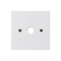 UP-Durchgangsdose kallysto weiss Ø9mm ohne Klemmeneinsatz