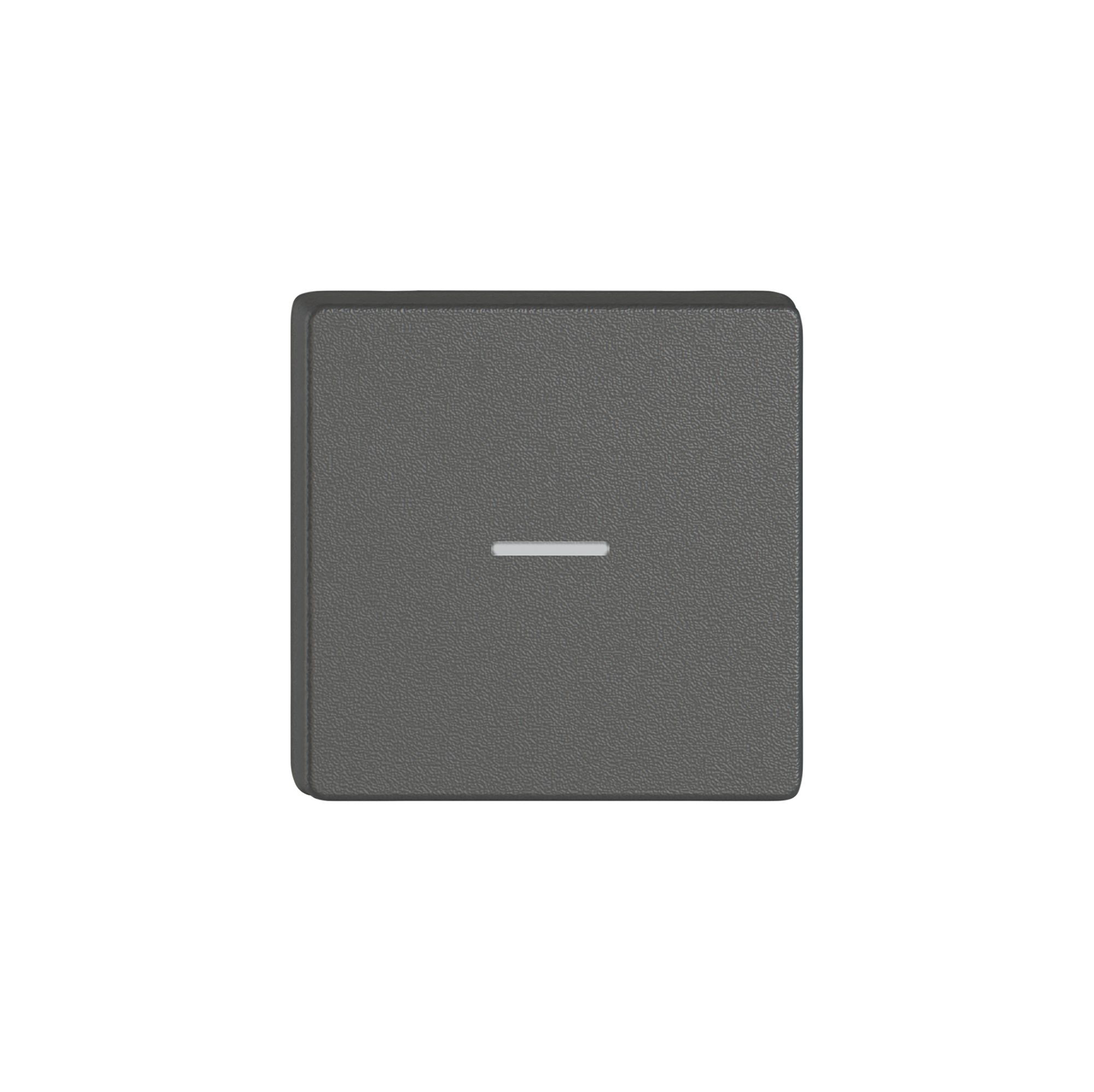 Poussoir 1/4 EDIZIO.liv Wiser avec SNAPFIX® avec symbole – (moins) grf