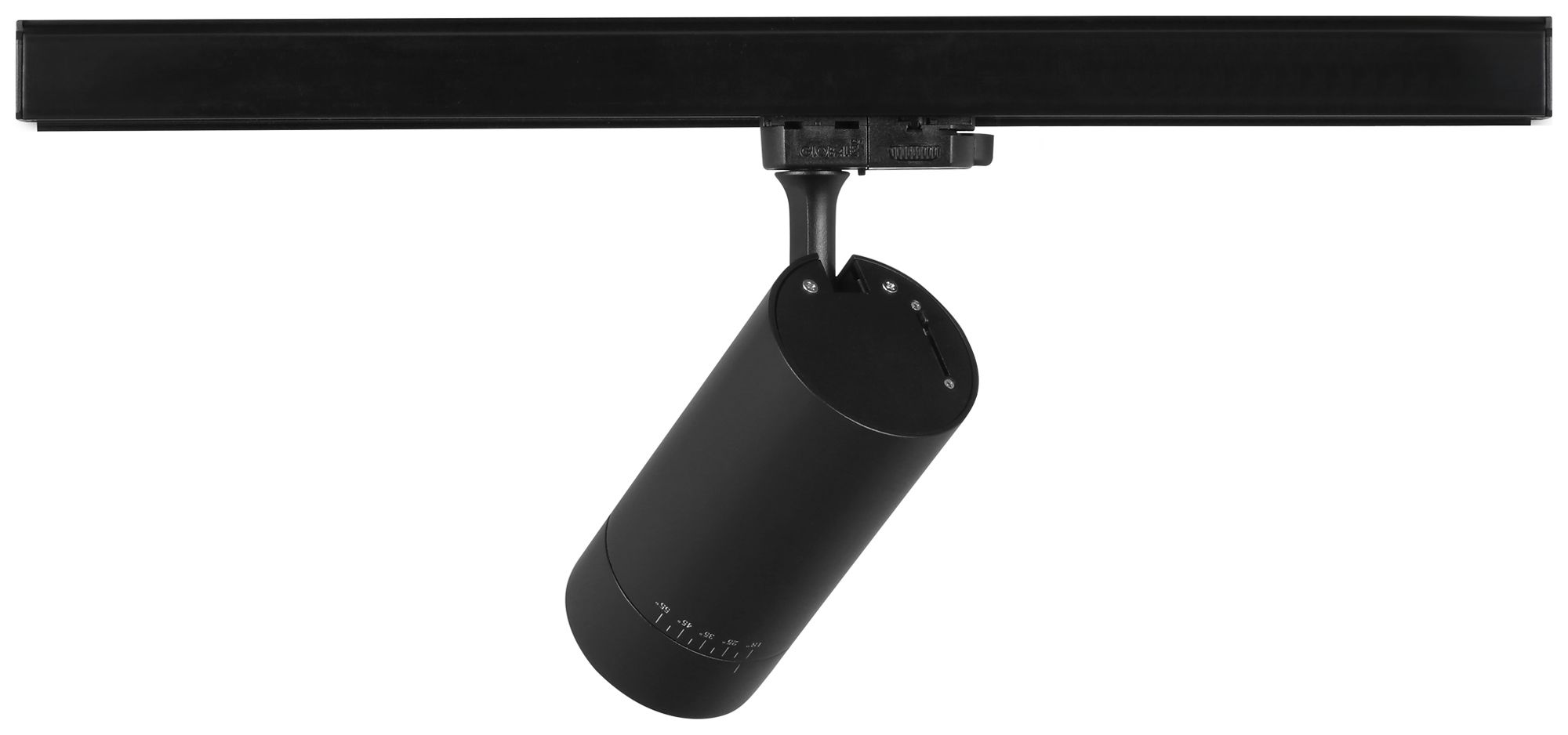 LED-Strahler Sylvania Lenzo Large 30W 1925lm 930 DIM 3PH 18°…50° Ø75 schwarz