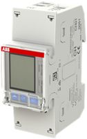 Compteur d'énergie AMD ABB iBus B21 312-600, 1×65A Argent 2DI/2DO RS-485 METAS