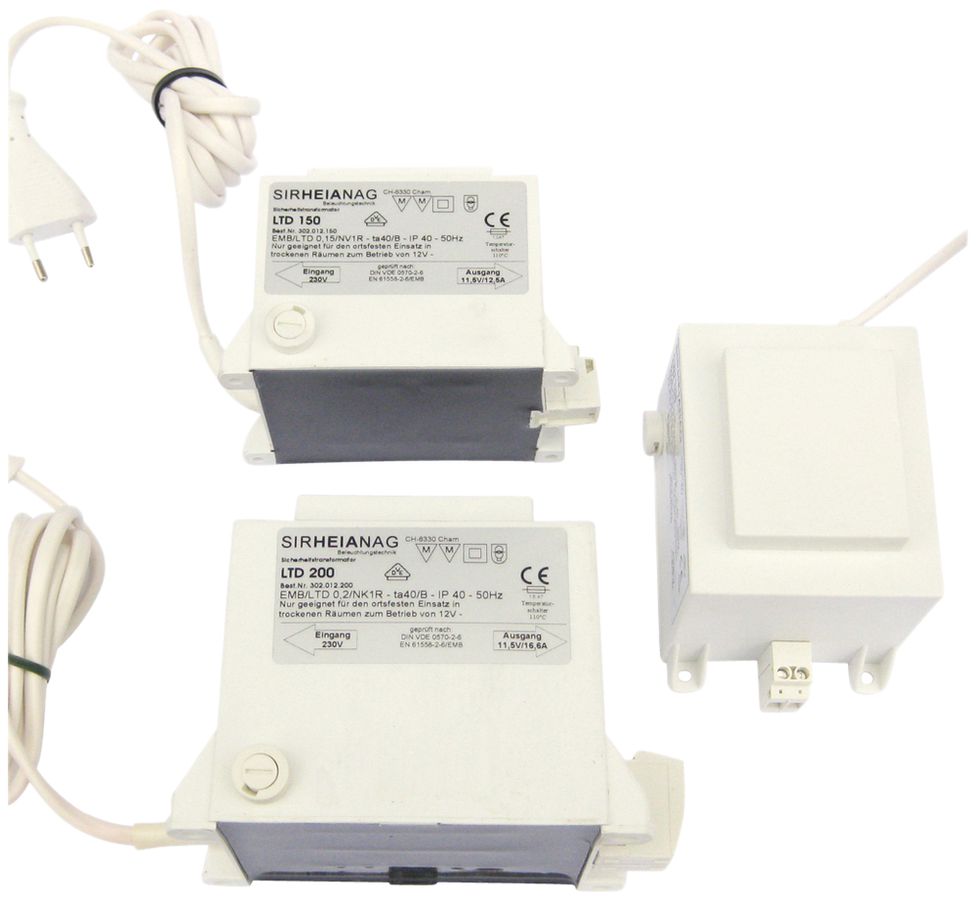 Kleintransformator Sir Heian 230/11.5V 150VA 105W