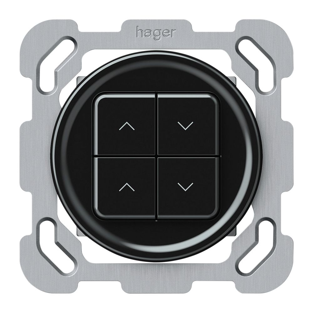 UP-Jalousieaktor KNX origin 4×Tasten schwarz