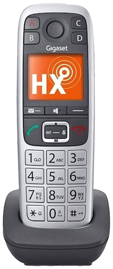 Telefon schnurlos Gigaset E560 HX 14h Freisprechen CLIP grau