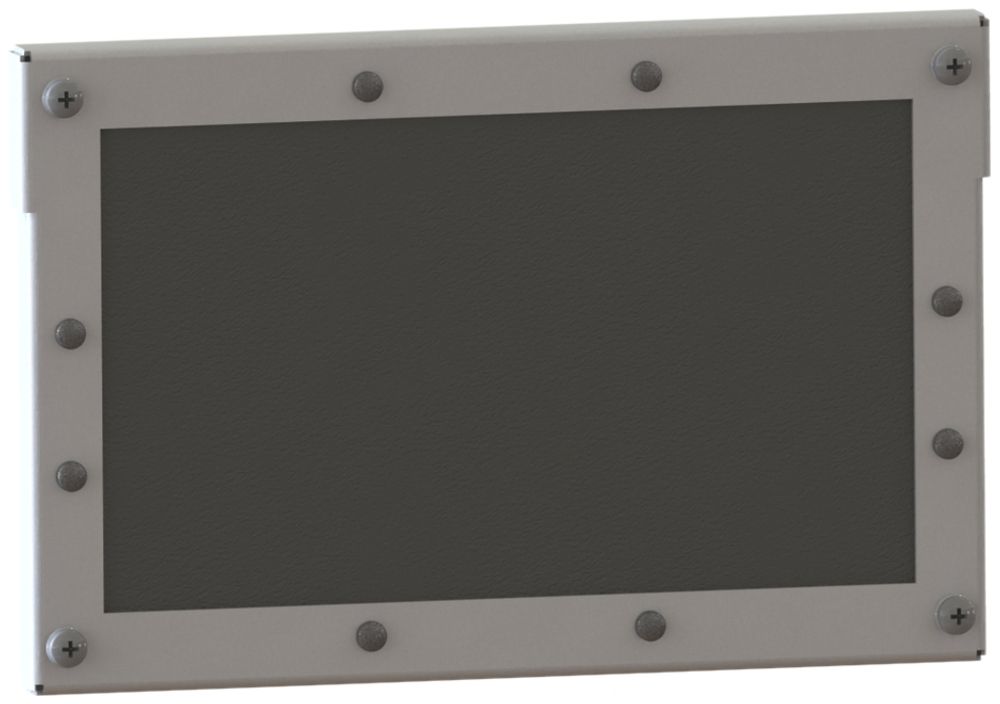 Plaque d'entrée de câble Schneider Electric Prisma XS a.caoutchouc cellul., IP30