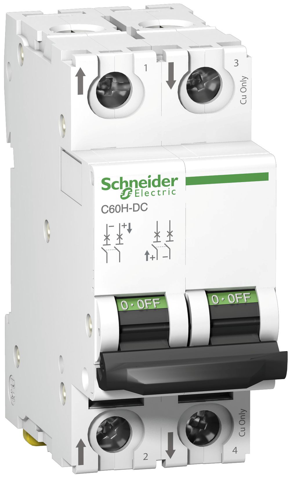 Disgiuntore Schneider Electric C60H-DC 2P 50A C