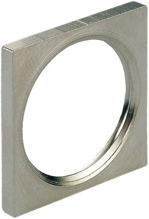 Controdado quadrato AGRO PG11 ottone nichelato