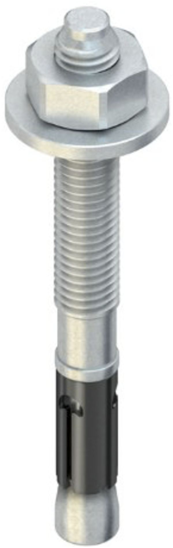 Goujon d'ancrage Niedax M10×93mm acier zingué par électrolyse