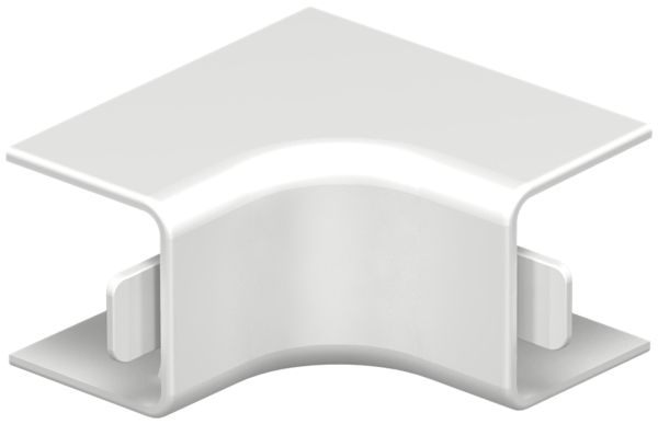 Angle intérieur Bettermann pour canal d'installation WDK blanc pur 20×20mm