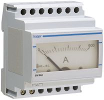Amperometro INS Hager 0…600A, senza trasformatore