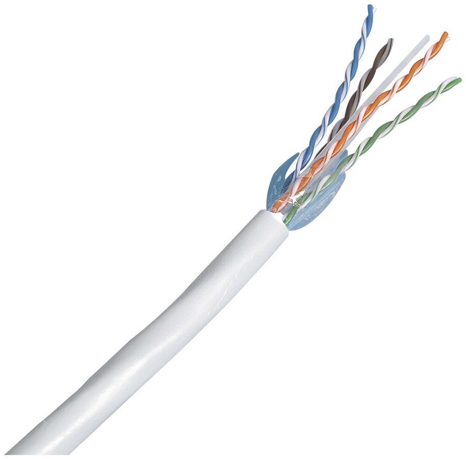 Câble de données R&M cat.6 U/UTP 4P AWG23 450MHz, B2ca, 500m, gris