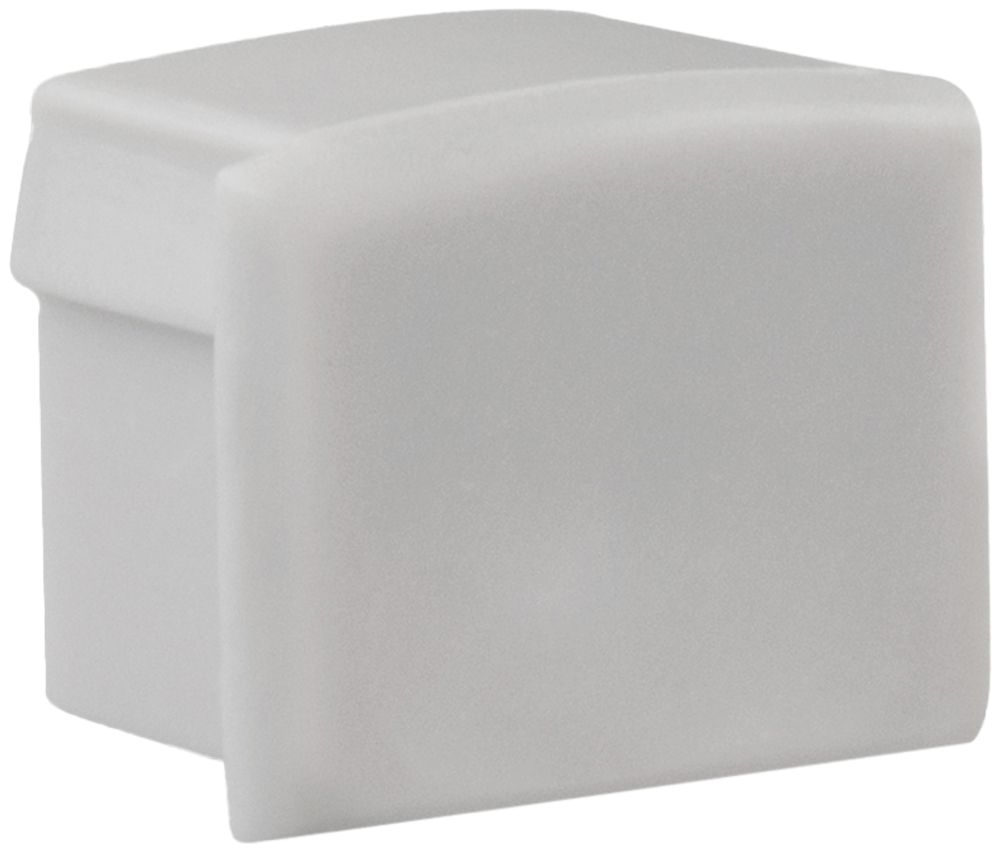 Embout DOTLUX PVC pour profilé/cache 2B gris