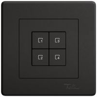 UP-Szenentaster EDIZIO.liv Wiser SNAPFIX® 4 Szenen 4 Tasten sz