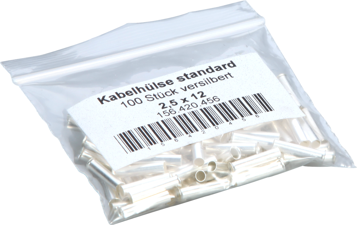 Aderendhülse Standard 2,5mm²/12mm Ma-Ag