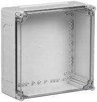 Boîtier d'appareils RW CUBO C 300×300×130 CPCF transparent
