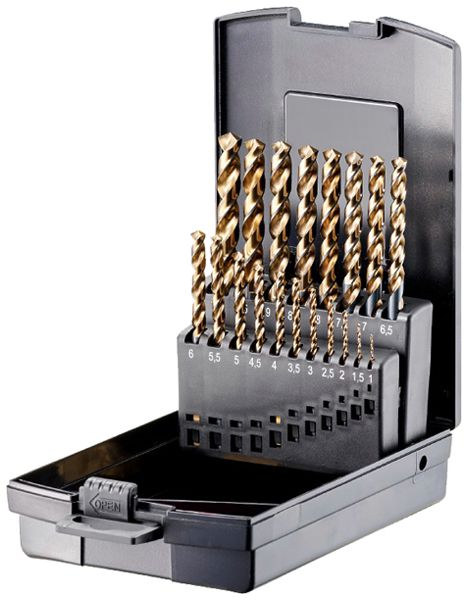 Jeu de forets EFCO SPB-X HSS-Co5 19×Ø1…10mm