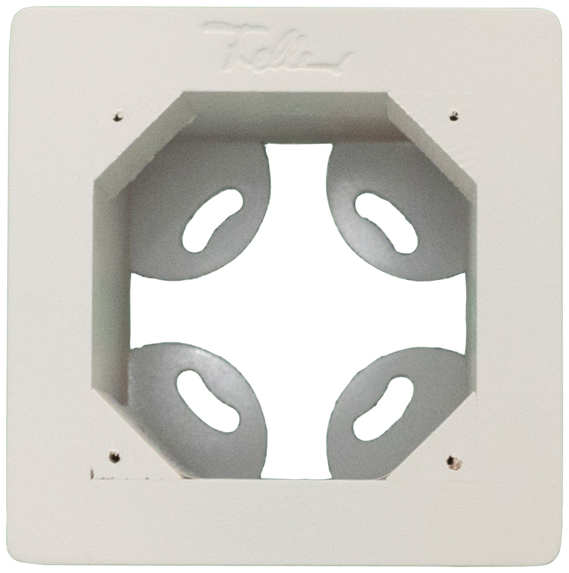 Cadre AP EDIZIO.liv SNAPFIX® 1×1 93×93mm bc