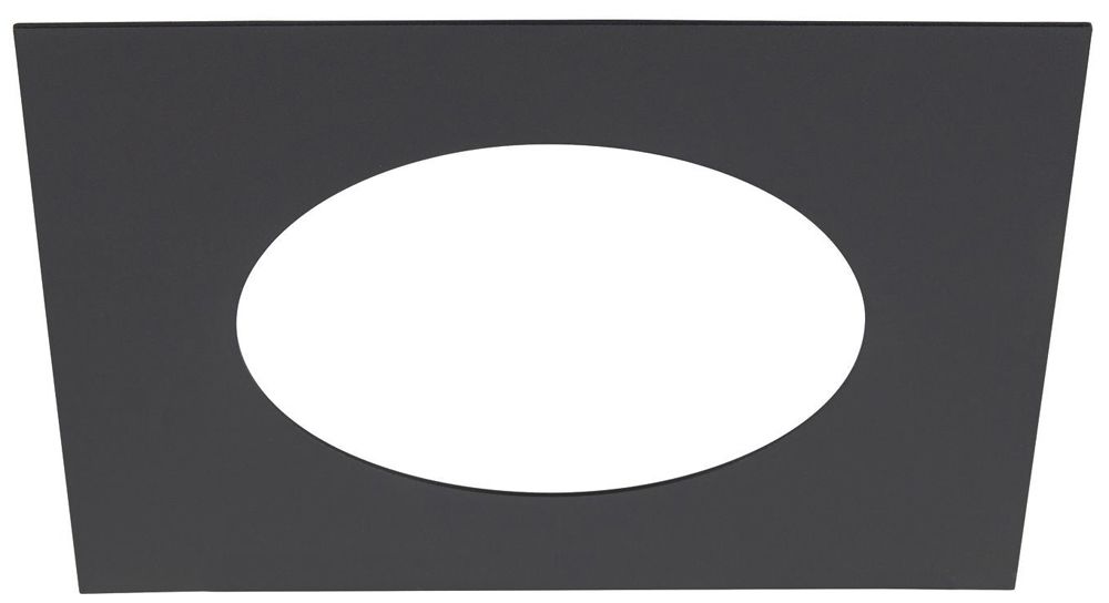 EB-Rahmen SLV NUMINOS L eckig 240×240mm/Ø150mm schwarz