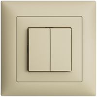 UP-Schalter EDIZIOdue 1/3+3/1P vanille