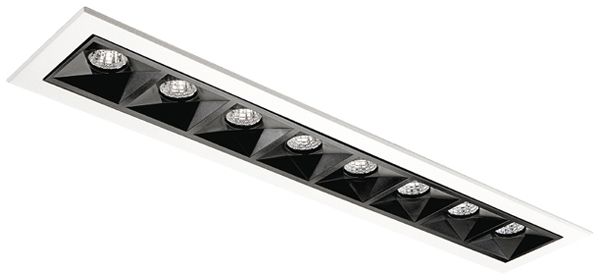 EB-LED-Deckenleuchte SG Inspire 15W 900lm 927 DALI 303×62mm weiss