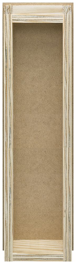 UP-Einlasskasten robusto 4×1 Holz roh