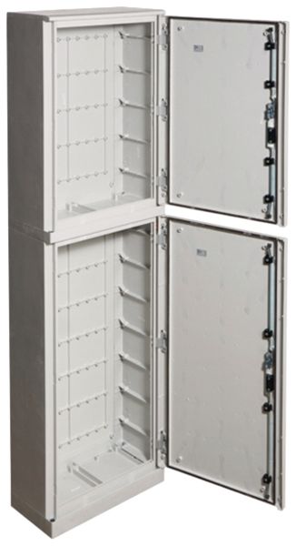 Coffret mural Hager Orion.Plus 276 modules 12 rangs 23UM 600×2050×300mm gr