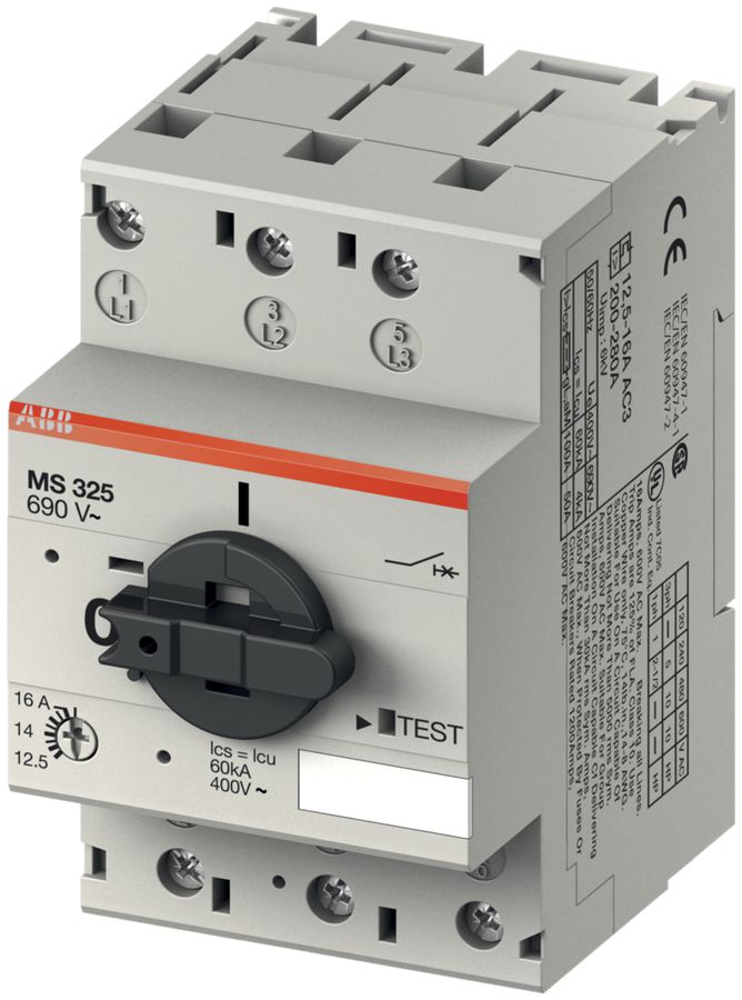 Motorschutzschalter MS325 2.5…4A smissline-S