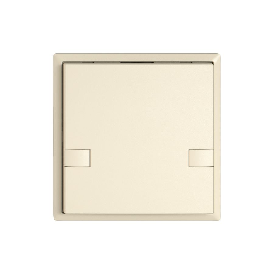 Pulsante universale EDIZIO.liv UNI SNAPFIX® s.LED 1× com.2T cr