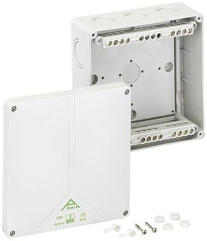 Boîte dérivation AP Abox-i 160 PC, 16mm², 180×180×91mm, IP65