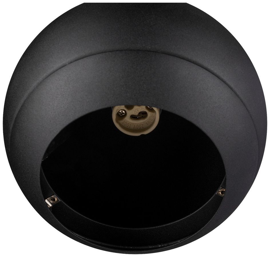 Spot SLV LIGHT EYE 150 GU10 1×13W VAR AD3PH Ø150mm noir