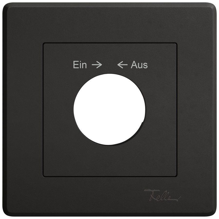 UP-Montageset EDIZIO.liv SNAPFIX® f.Schwenktaster m.Schloss Ein → ← Aus sz