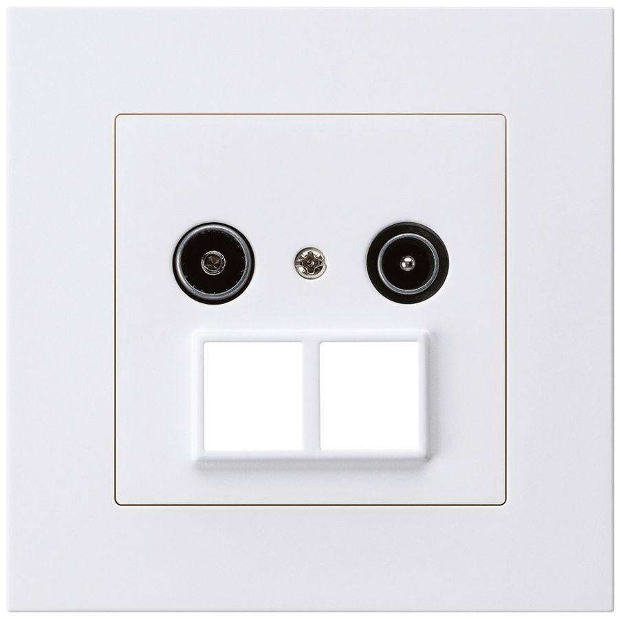 Prise d'antenne ENC R/TV HMS kallysto.pro 23dB blanc