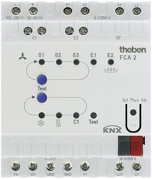 Attuatore Fan-Coil AMD KNX Theben FCA 2