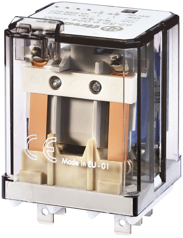 Leistungsrelais Finder 62, 2S 16A/48VAC AgSnO2 Blasmagnet