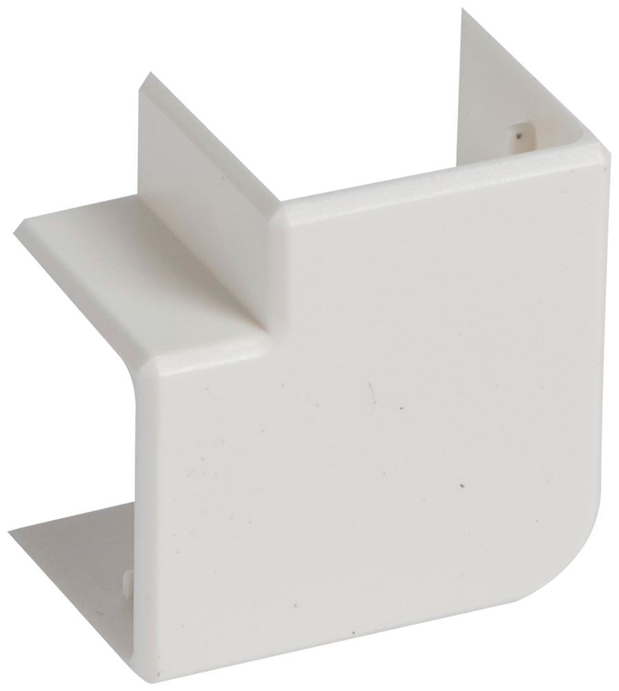 Ausseneck HF 85…95° 40×25mm Kunststoff weiss IP3X