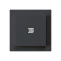 Frontset kallysto schwarz mit Linse 60×60mm