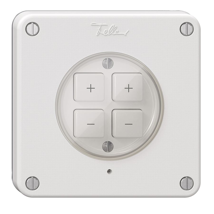 Dimmer Uni-LED 2K/4T NEVO Wiser N.CO weiss